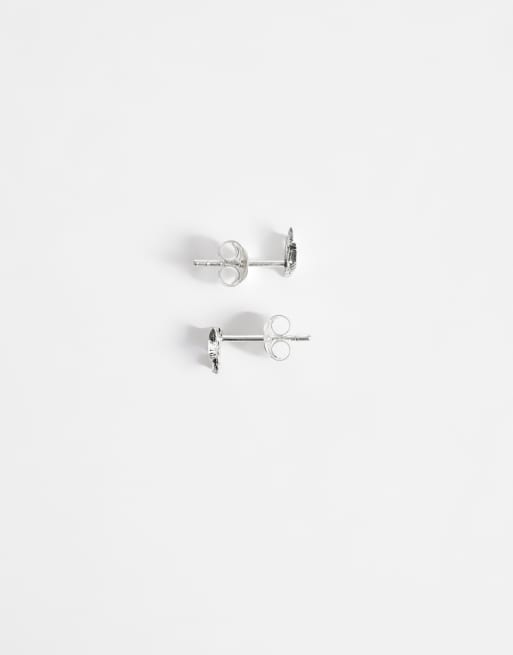 Kingsley Ryan - Oorknopjes met dubbele kruisjes van sterling zilver, 4 van 4