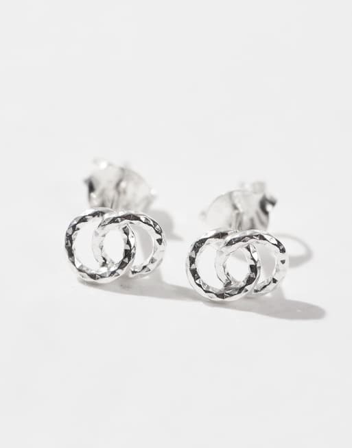 Kingsley Ryan - Oorknopjes met oneindigheidssymbool in sterling zilver, 2 van 3