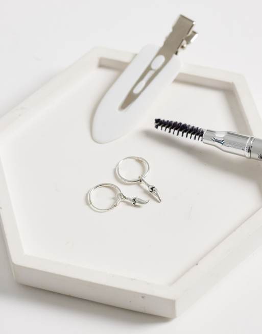 Kingsley Ryan - Oorringen met chili-hangertje in sterling zilver, 2 van 4