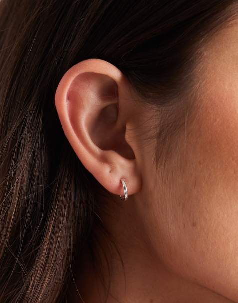 Kingsley Ryan - Oorringen van 10 mm in zilver - view 1