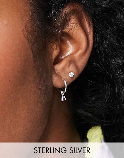 Orecchini A Zampa In Argento 925 Placcato Oro: Con Cristalli, Per Donne E Bambine - Regalo In Confezione Katy Craig