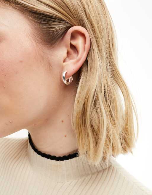 Kingsley Ryan - Orecchini a cerchio in argento sterling da 16 mm , 2 di 4