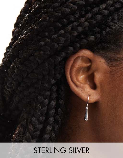 Kingsley Ryan - Orecchini in argento sterling a forma di goccia