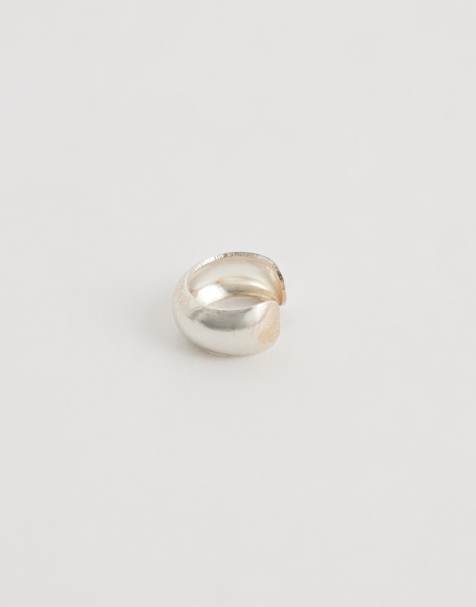 Kingsley Ryan - Orecchino ear cuff spesso in argento sterling - view 1