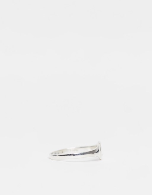 Kingsley Ryan – Örhängen i sterlingsilver med april månads zodiaksten, 2 av 4