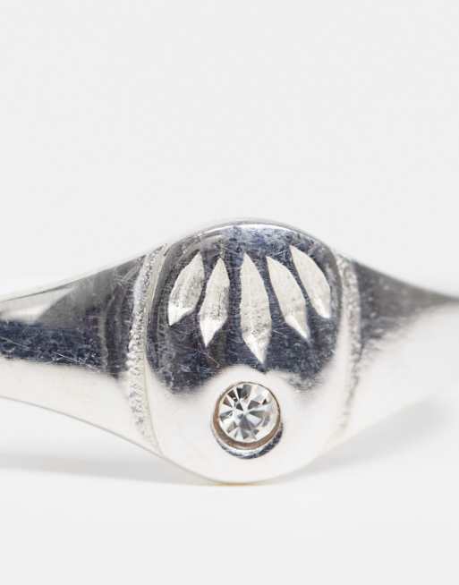 Kingsley Ryan – Örhängen i sterlingsilver med april månads zodiaksten, 3 av 4
