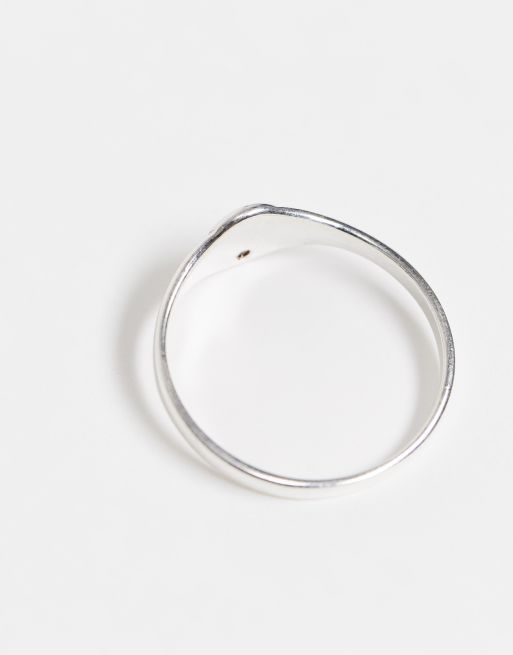 Kingsley Ryan – Örhängen i sterlingsilver med april månads zodiaksten, 4 av 4