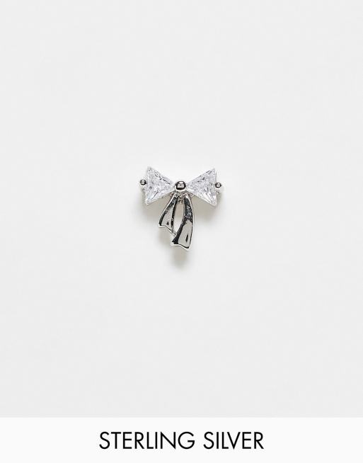 Kingsley Ryan - Piercing labret en argent massif avec strass