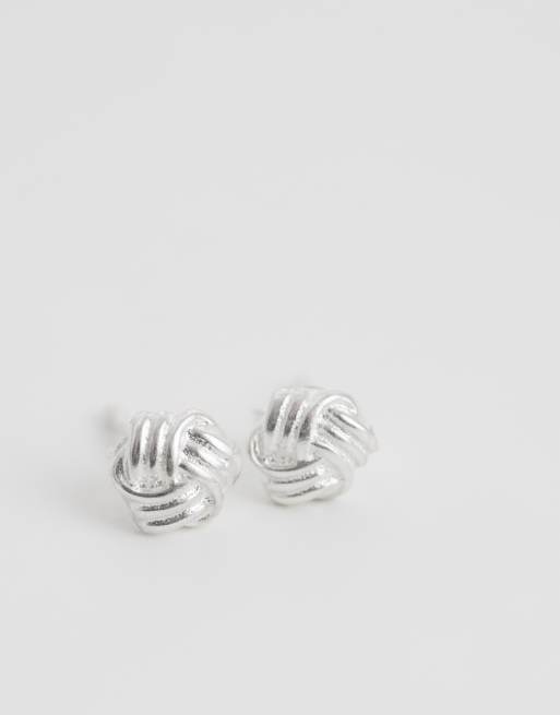 Kingsley Ryan - Ørestikker i sterlingsølv med knudedesign, 3 af 4