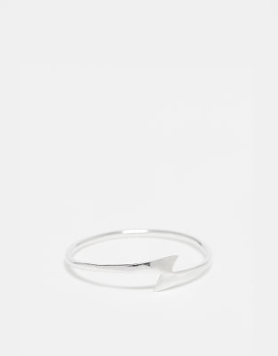 Kingsley Ryan - Ring aus Sterlingsilber mit Blitzdetail