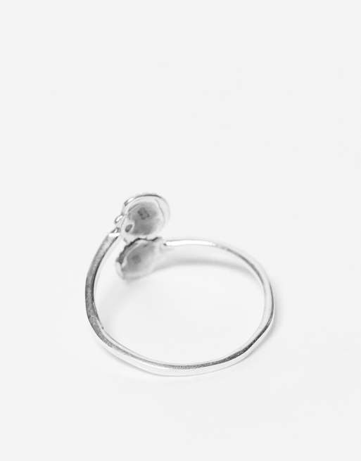 Kingsley Ryan – Ring mit Perle in Silber, 3 von 3
