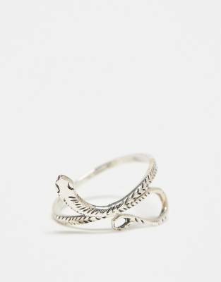 Kingsley Ryan - Ring mit Schlangenmotiv aus Sterlingsilber