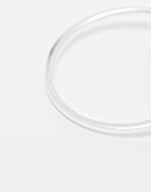 Kingsley Ryan – Schleifenförmiger Ring aus Sterlingsilber in Silber mit Schmucksteindetail, 4 von 4