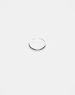 Kingsley Ryan Simple Ear Cuff In Silver
