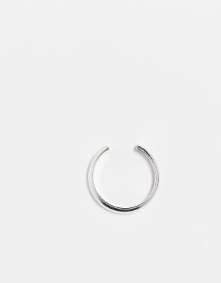 Kingsley Ryan Simple Ear Cuff In Silver