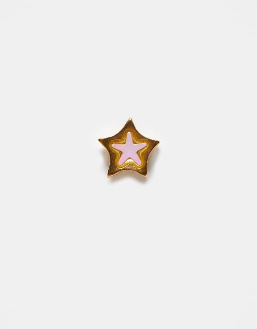 Kingsley Ryan single piercing stud earring in opal star, 2 of 4