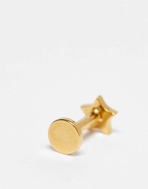 Kingsley Ryan single piercing stud earring in opal star, 4 of 4