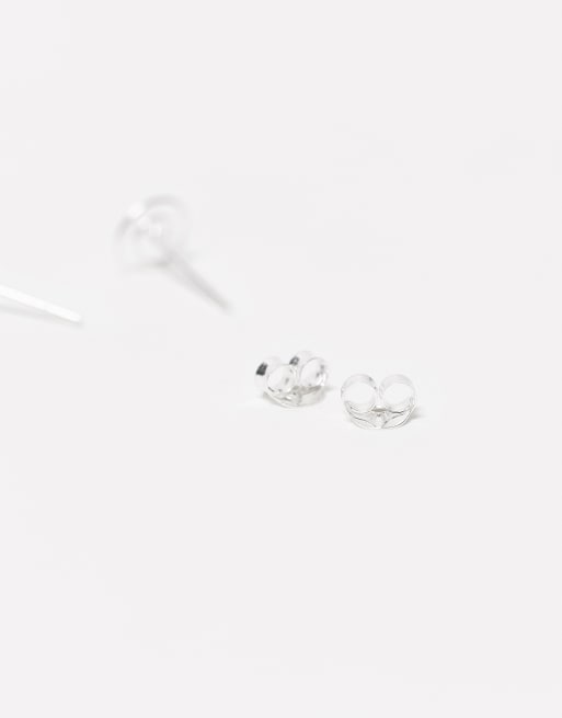Kingsley Ryan – Spiralförmige Ohrstecker aus Sterlingsilber, 3 von 3