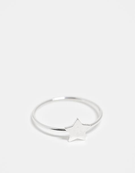 Kingsley Ryan star band ring in sterling silver - view 1