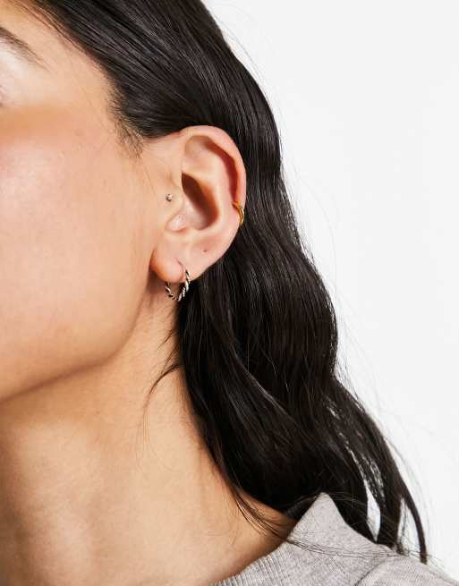 Small wire hoop earrings new arrivals