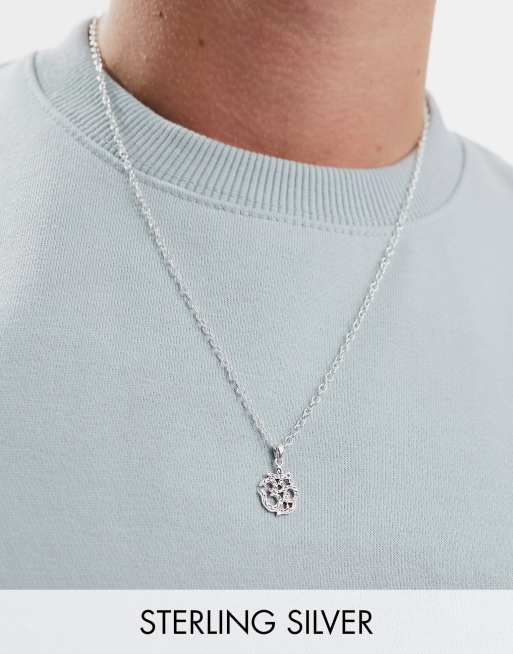 Silver hot sale ohm pendant