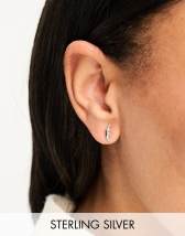 Ted Baker beaauu blossom stud earring in silver | ASOS