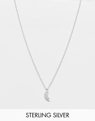 Kingsley Ryan Kingsley Ryan sterling silver crescent moon necklace
