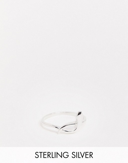 Kingsley Ryan sterling silver ring with snake design
