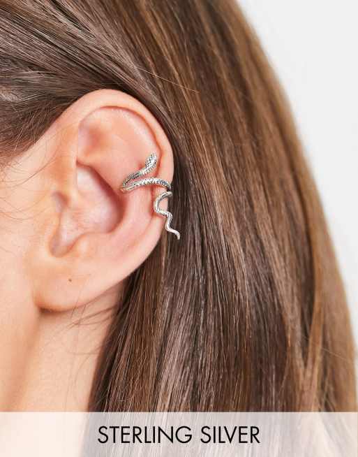 Kingsley Ryan sterling silver snake ear cuff