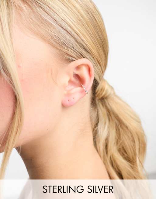 Kingsley Ryan sterling silver twisted ear cuff 