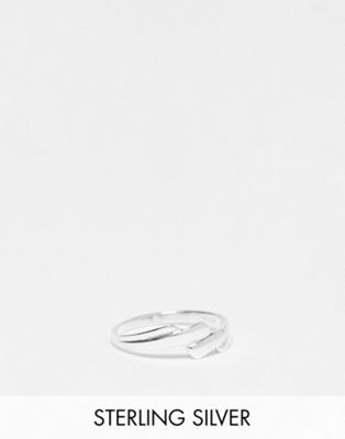 Kingsley Ryan sterling silver wrap ring