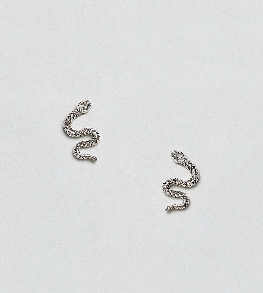 Kingsley Ryan – Stiftörhänden i äkta silver med orm
