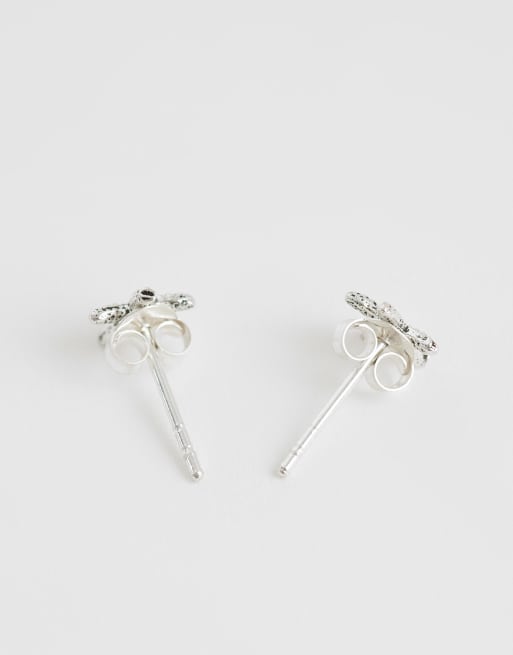 Kingsley Ryan textured starfish stud in sterling silver, 3 of 4