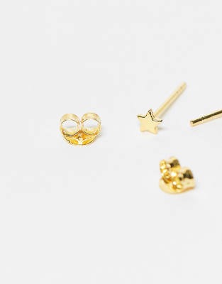 Kingsley Ryan Tiny Star Earrings