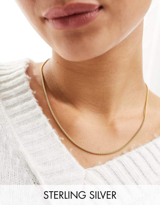 Kingsley Ryan - Vergulde ketting met ronde schakelketting in goud