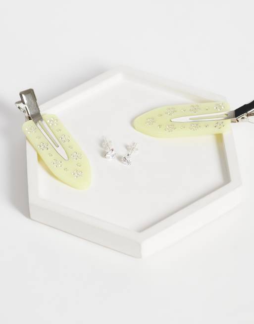 Kingsley Rysan gemset teardrop stud earrings in sterling silver, 3 of 4
