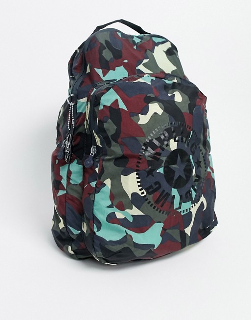 Kipling backpack in camo