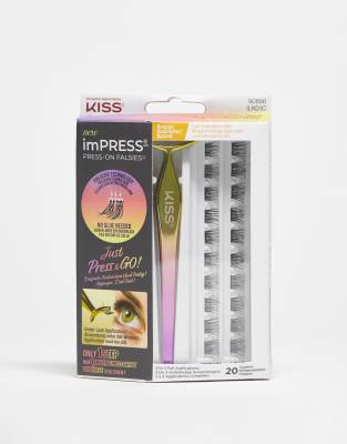 KISS imPRESS Falsies Press-on Lash KIT - Natural - view 1
