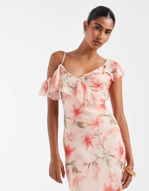 90s chiffon dress 90s Nina Austin Gown – Bonafide Vintage