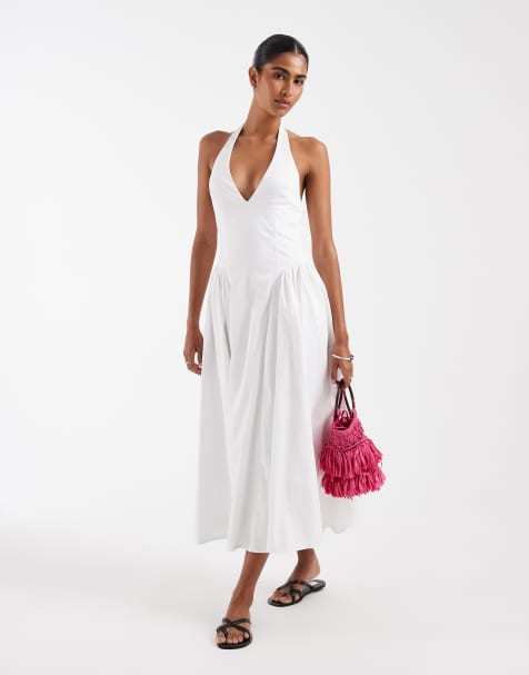 sachin and babi light blue dress White Dress Summer Casual Long