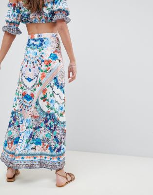 festival wrap skirt