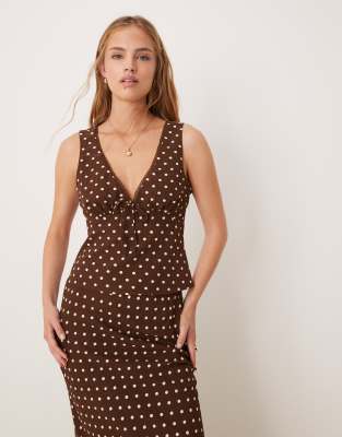 Kiss The Sky V Neck Sleeveless Top