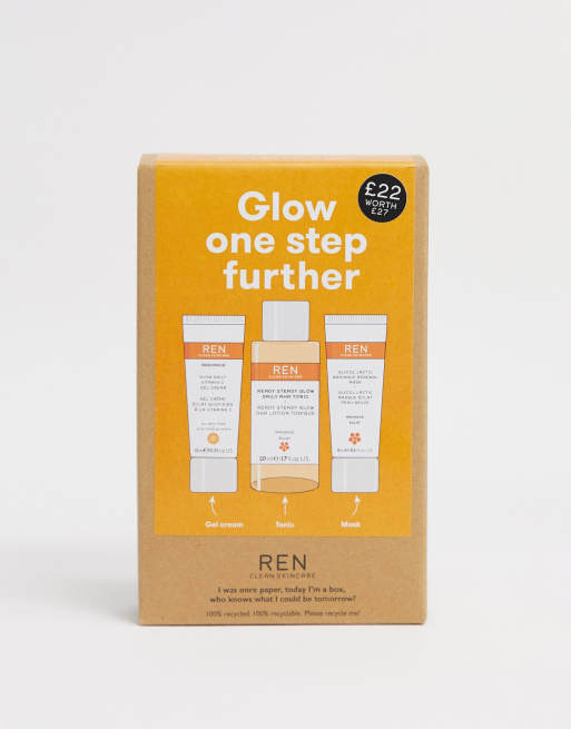 Kit Clean Skincare Radiance Glow One Step Further de REN (valorado en 27 £), 2 de 4