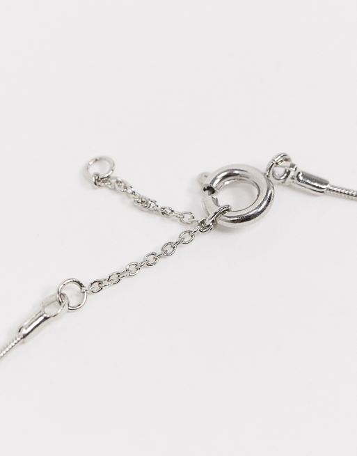 Kit de bisutería intercambiable con y collar plateados y cuentas y charms combinados ASOS | ASOS