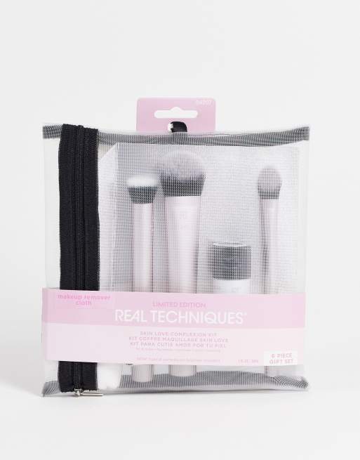 Kit de brochas de maquillaje Skin Love Complexion de Real Techniques (ahorra un 54%)