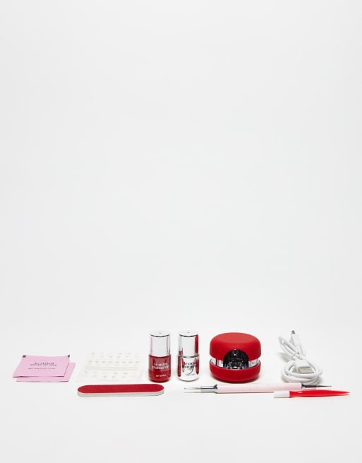 Kit de cuidado de las uñas con esmaltes de gel La Holiday Salon de Le Mini Macaron 