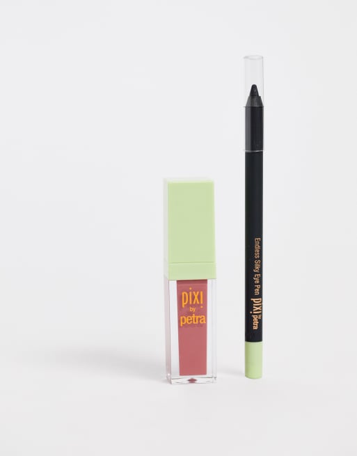 Kit de lápiz de labios líquido MatteLast y lápiz de ojos Endless Silky de Pixi