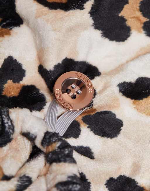 Kitsch Asciugamano In Microfibra Per Capelli Leopardato Asos
