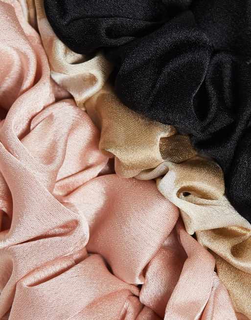 Kitsch Assorted Satin Sleep Scrunchies 5 Pack, 3 of 4