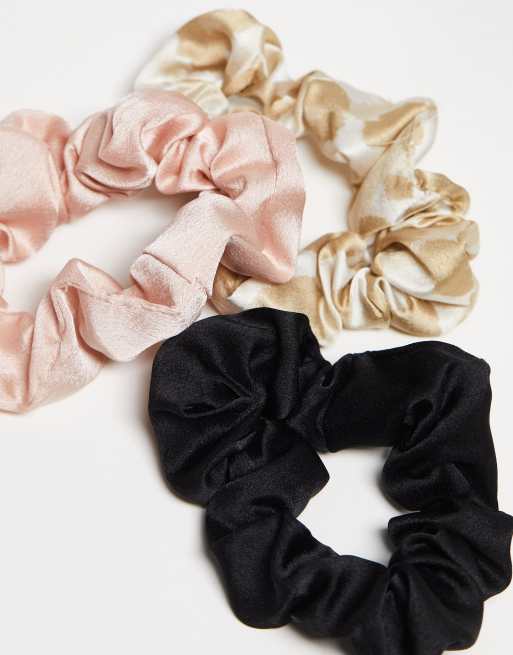 Kitsch Assorted Satin Sleep Scrunchies 5 Pack, 4 of 4